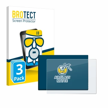Parte frontale di una confezione del prodotto con il logo del marchio BROTECT. Accanto è raffigurato il dispositivo G-STORY 10