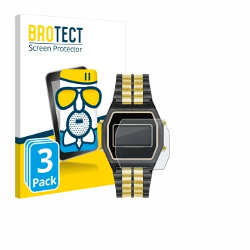 Parte frontale di una confezione del prodotto con il logo del marchio BROTECT. Accanto è raffigurato il dispositivo Armitron R