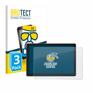 Parte frontale di una confezione del prodotto con il logo del marchio BROTECT. Accanto è raffigurato il dispositivo Xgody N02 
