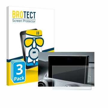 Parte frontale di una confezione del prodotto con il logo del marchio BROTECT. Accanto è raffigurato il dispositivo Audi Q2 Fa