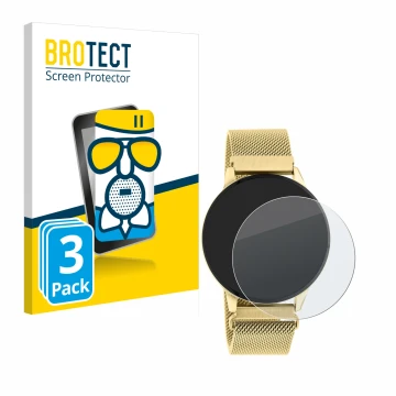 Parte frontale di una confezione del prodotto con il logo del marchio BROTECT. Accanto è raffigurato il dispositivo Oozoo Q001