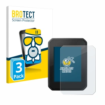 Parte frontale di una confezione del prodotto con il logo del marchio BROTECT. Accanto è raffigurato il dispositivo FIT Displa
