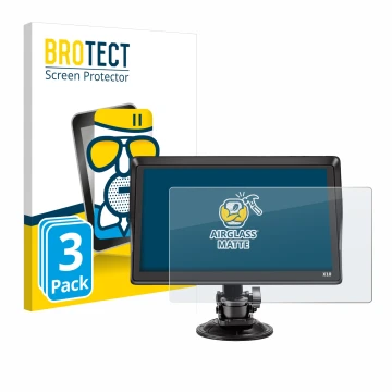 Parte frontale di una confezione del prodotto con il logo del marchio BROTECT. Accanto è raffigurato il dispositivo Xgody X10 