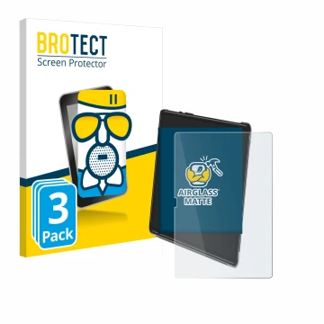 Parte frontale di una confezione del prodotto con il logo del marchio BROTECT. Accanto è raffigurato il dispositivo Yestel T15