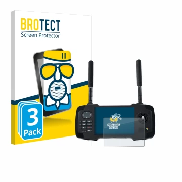Parte frontale di una confezione del prodotto con il logo del marchio BROTECT. Accanto è raffigurato il dispositivo Toslon XR5