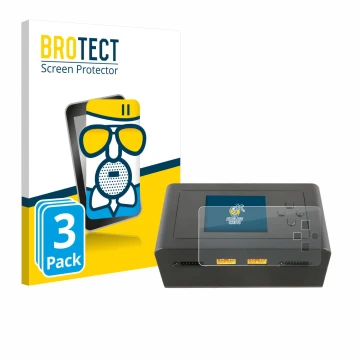 Parte frontale di una confezione del prodotto con il logo del marchio BROTECT. Accanto è raffigurato il dispositivo Gens Ace I