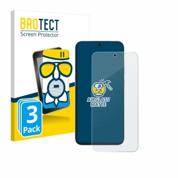 Parte frontale di una confezione del prodotto con il logo del marchio BROTECT. Accanto è raffigurato il dispositivo Vivo X200 