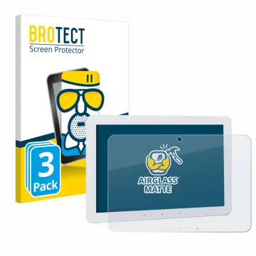 Parte frontale di una confezione del prodotto con il logo del marchio BROTECT. Accanto è raffigurato il dispositivo Amazon Ech