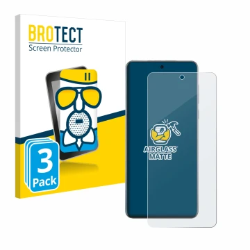 Parte frontale di una confezione del prodotto con il logo del marchio BROTECT. Accanto è raffigurato il dispositivo Oppo Find 