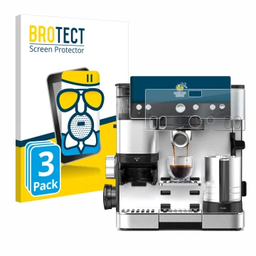 Parte frontale di una confezione del prodotto con il logo del marchio BROTECT. Accanto è raffigurato il dispositivo Ninja Luxe