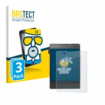 Parte frontale di una confezione del prodotto con il logo del marchio BROTECT. Accanto è raffigurato il dispositivo Light Phon