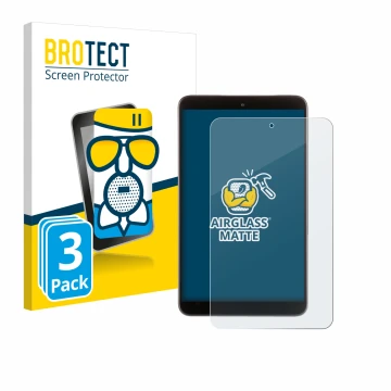 Parte frontale di una confezione del prodotto con il logo del marchio BROTECT. Accanto è raffigurato il dispositivo Nokia T10 