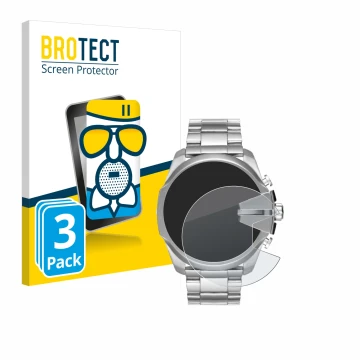 Parte frontale di una confezione del prodotto con il logo del marchio BROTECT. Accanto è raffigurato il dispositivo Diesel Meg
