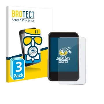 Parte frontale di una confezione del prodotto con il logo del marchio BROTECT. Accanto è raffigurato il dispositivo Freesky YL