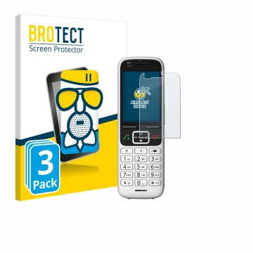 Parte frontale di una confezione del prodotto con il logo del marchio BROTECT. Accanto è raffigurato il dispositivo Unify Open