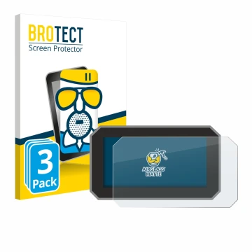 Parte frontale di una confezione del prodotto con il logo del marchio BROTECT. Accanto è raffigurato il dispositivo Suzuki V-S