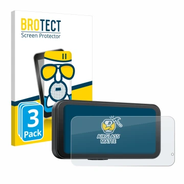 Parte frontale di una confezione del prodotto con il logo del marchio BROTECT. Accanto è raffigurato il dispositivo Volam RC15