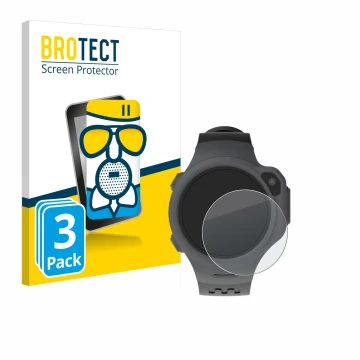 Parte frontale di una confezione del prodotto con il logo del marchio BROTECT. Accanto è raffigurato il dispositivo myFirst Fo