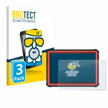 Parte frontale di una confezione del prodotto con il logo del marchio BROTECT. Accanto è raffigurato il dispositivo Launch X-4
