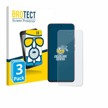 Parte frontale di una confezione del prodotto con il logo del marchio BROTECT. Accanto è raffigurato il dispositivo Oppo A5 Pr