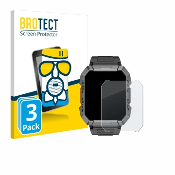 Parte frontale di una confezione del prodotto con il logo del marchio BROTECT. Accanto è raffigurato il dispositivo Blackview 