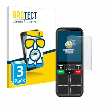 Parte frontale di una confezione del prodotto con il logo del marchio BROTECT. Accanto è raffigurato il dispositivo Geemarc CL