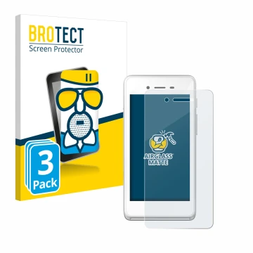 Parte frontale di una confezione del prodotto con il logo del marchio BROTECT. Accanto è raffigurato il dispositivo Pax A50 wa