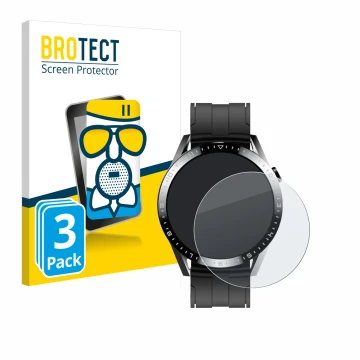 Parte frontale di una confezione del prodotto con il logo del marchio BROTECT. Accanto è raffigurato il dispositivo Tracer Sma