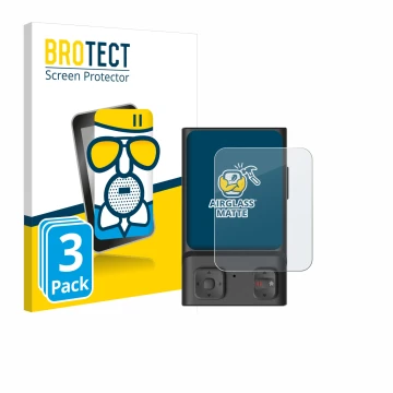 Parte frontale di una confezione del prodotto con il logo del marchio BROTECT. Accanto è raffigurato il dispositivo Hoverair B