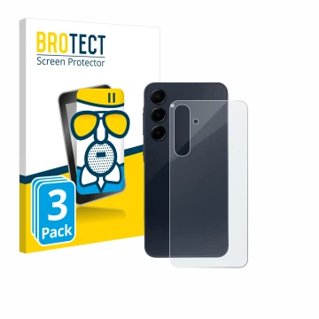 Parte frontale di una confezione del prodotto con il logo del marchio BROTECT. Accanto è raffigurato il dispositivo Samsung Ga
