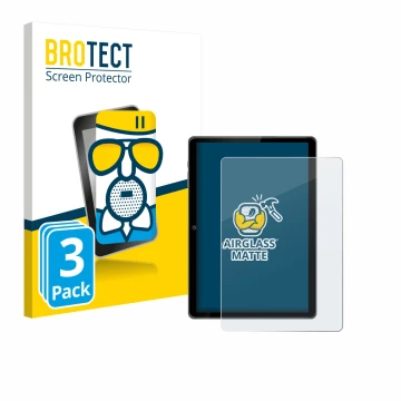 Parte frontale di una confezione del prodotto con il logo del marchio BROTECT. Accanto è raffigurato il dispositivo Awow P11 1