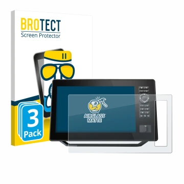 Parte frontale di una confezione del prodotto con il logo del marchio BROTECT. Accanto è raffigurato il dispositivo Humminbird