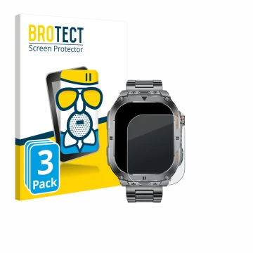 Parte frontale di una confezione del prodotto con il logo del marchio BROTECT. Accanto è raffigurato il dispositivo SUNKTA EF9
