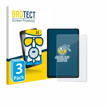 Parte frontale di una confezione del prodotto con il logo del marchio BROTECT. Accanto è raffigurato il dispositivo Xiaomi POC