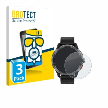 Parte frontale di una confezione del prodotto con il logo del marchio BROTECT. Accanto è raffigurato il dispositivo Haylou Sol