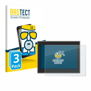 Parte frontale di una confezione del prodotto con il logo del marchio BROTECT. Accanto è raffigurato il dispositivo Jeep Compa