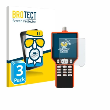 Parte frontale di una confezione del prodotto con il logo del marchio BROTECT. Accanto è raffigurato il dispositivo RigExpert 