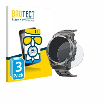 Parte frontale di una confezione del prodotto con il logo del marchio BROTECT. Accanto è raffigurato il dispositivo Naixues 55