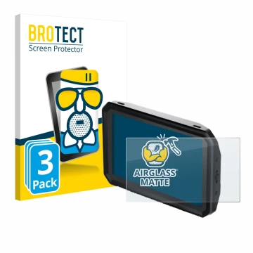 Parte frontale di una confezione del prodotto con il logo del marchio BROTECT. Accanto è raffigurato il dispositivo Blackmagic