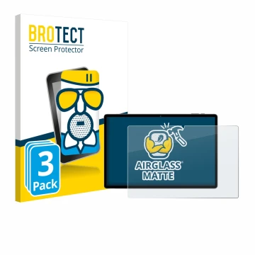 Parte frontale di una confezione del prodotto con il logo del marchio BROTECT. Accanto è raffigurato il dispositivo Maxlegen M