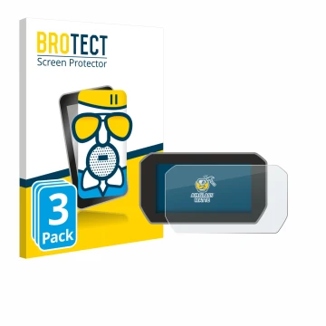 Parte frontale di una confezione del prodotto con il logo del marchio BROTECT. Accanto è raffigurato il dispositivo Ducati V4 