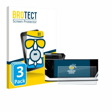 Parte frontale di una confezione del prodotto con il logo del marchio BROTECT. Accanto è raffigurato il dispositivo Audi A3 Sp