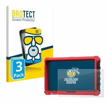 Parte frontale di una confezione del prodotto con il logo del marchio BROTECT. Accanto è raffigurato il dispositivo Lilliput A