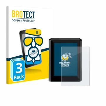 Parte frontale di una confezione del prodotto con il logo del marchio BROTECT. Accanto è raffigurato il dispositivo Shimano SC
