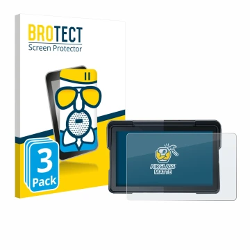 Parte frontale di una confezione del prodotto con il logo del marchio BROTECT. Accanto è raffigurato il dispositivo Lamtto RC1