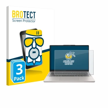 Parte frontale di una confezione del prodotto con il logo del marchio BROTECT. Accanto è raffigurato il dispositivo Lenovo Chr