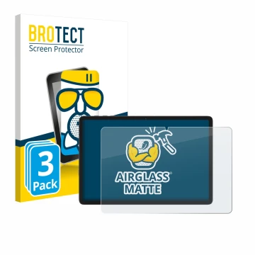 Parte frontale di una confezione del prodotto con il logo del marchio BROTECT. Accanto è raffigurato il dispositivo Tabwee T20