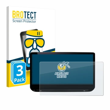 Parte frontale di una confezione del prodotto con il logo del marchio BROTECT. Accanto è raffigurato il dispositivo Skoda Octa