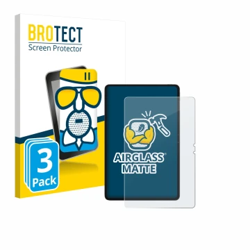 Parte frontale di una confezione del prodotto con il logo del marchio BROTECT. Accanto è raffigurato il dispositivo Blackview 