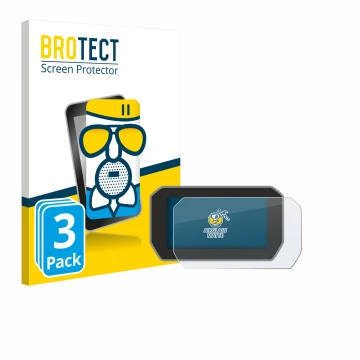 Parte frontale di una confezione del prodotto con il logo del marchio BROTECT. Accanto è raffigurato il dispositivo Ducati V4S